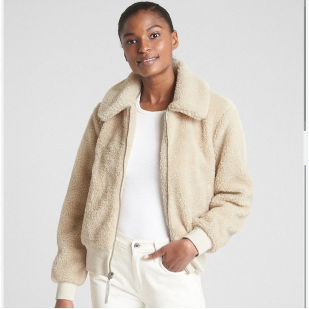 Gap Sherpa Bomber Jacket